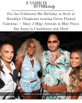 Fat Joe viert zijn verjaardag in stijl in Brooklyn Chophouse met Valentino met groene print + Mary J Blige aanwezig in Blue Pucci, Jim Jones in Casablanca en meer!