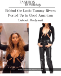 Tammy Rivera gepost in Good American Cutout Bodysuit