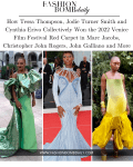 Hoe Tessa Thompson, Jodie Turner Smith en Cynthia Erivo gezamenlijk de rode loper van het filmfestival van Venetië in 2022 wonnen in Marc Jacobs, Christopher John Rogers, John Galliano en meer