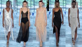 Jason Wu biedt verfijnde vrouwelijke silhouetten voor de lente van 2023