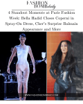 Bella Hadid sluit Coperni in spray-on jurk, Cher’s Surprise Balmain-uiterlijk en meer