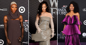 Wakanda Forever Wereldpremière Purple Carpet