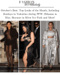 Toplooks van de maand, waaronder Zendaya in Valentino tijdens PFW, Rihanna in Dior, Beyonce in Silver Ivy Park en meer!
