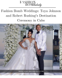 Bestemmingsceremonie van Toya Johnson en Robert Rushing in Cabo