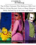 Lori Harvey geeft Beyoncé, Lizzo als Marge Simpson, Diddy verkleed als de Joker en meer!